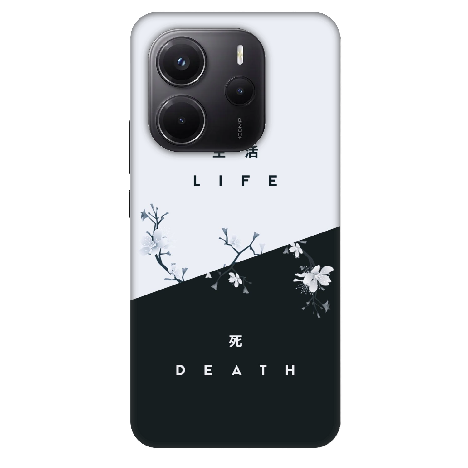 Picasee Fashion Case für Xiaomi Redmi Note 14 4G - Lebendig - Tot