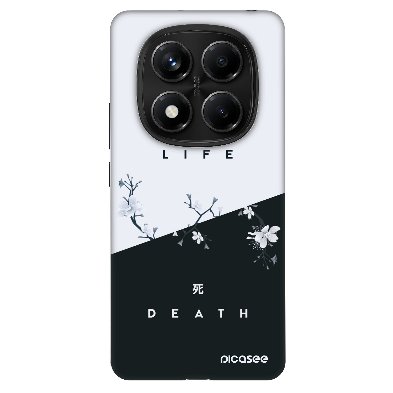 Picasee Fashion Case für Xiaomi Redmi Note 14 Pro 4G - Lebendig - Tot