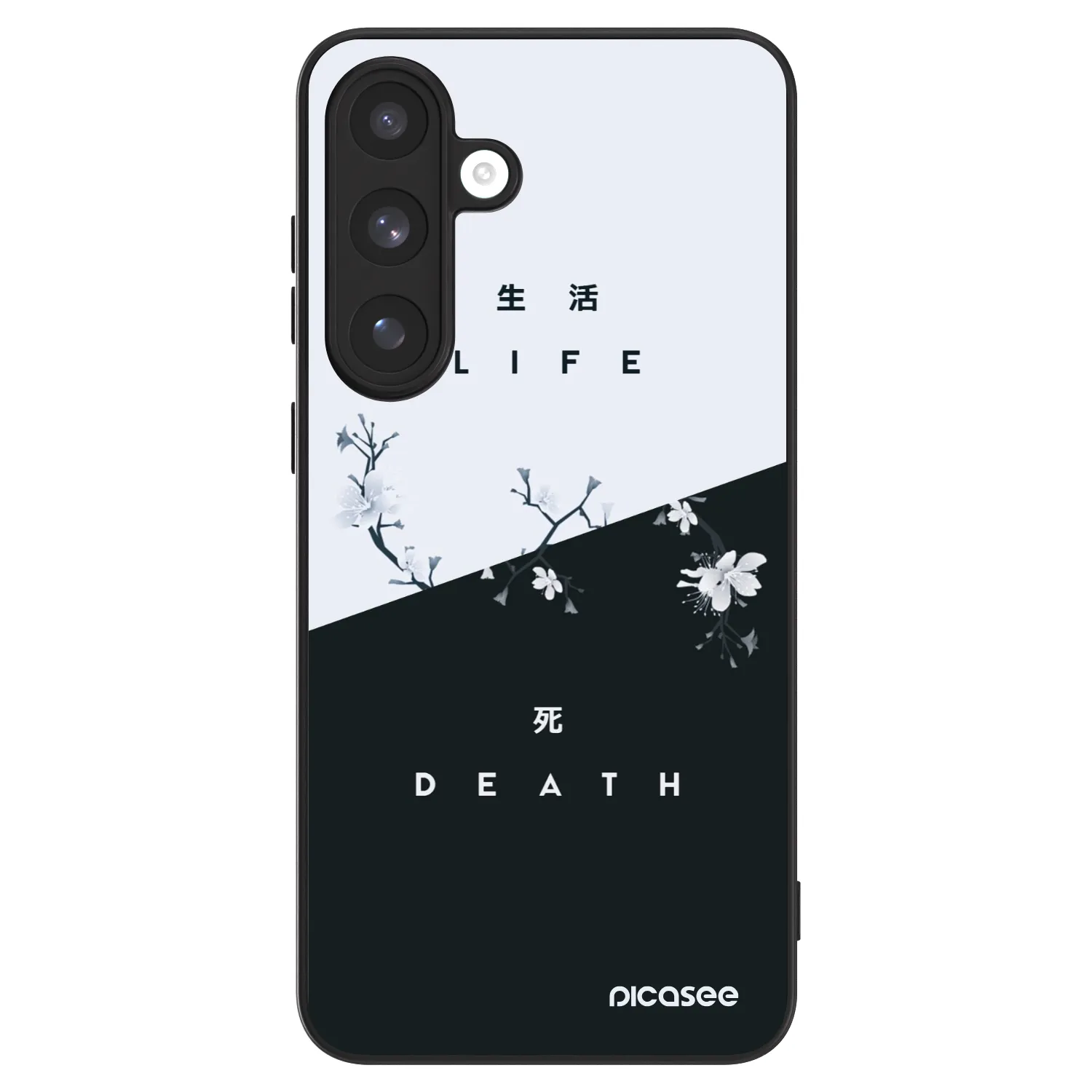 Picasee ULTIMATE CASE PowerShare für Samsung Galaxy S25 FE 5G - Lebendig - Tot
