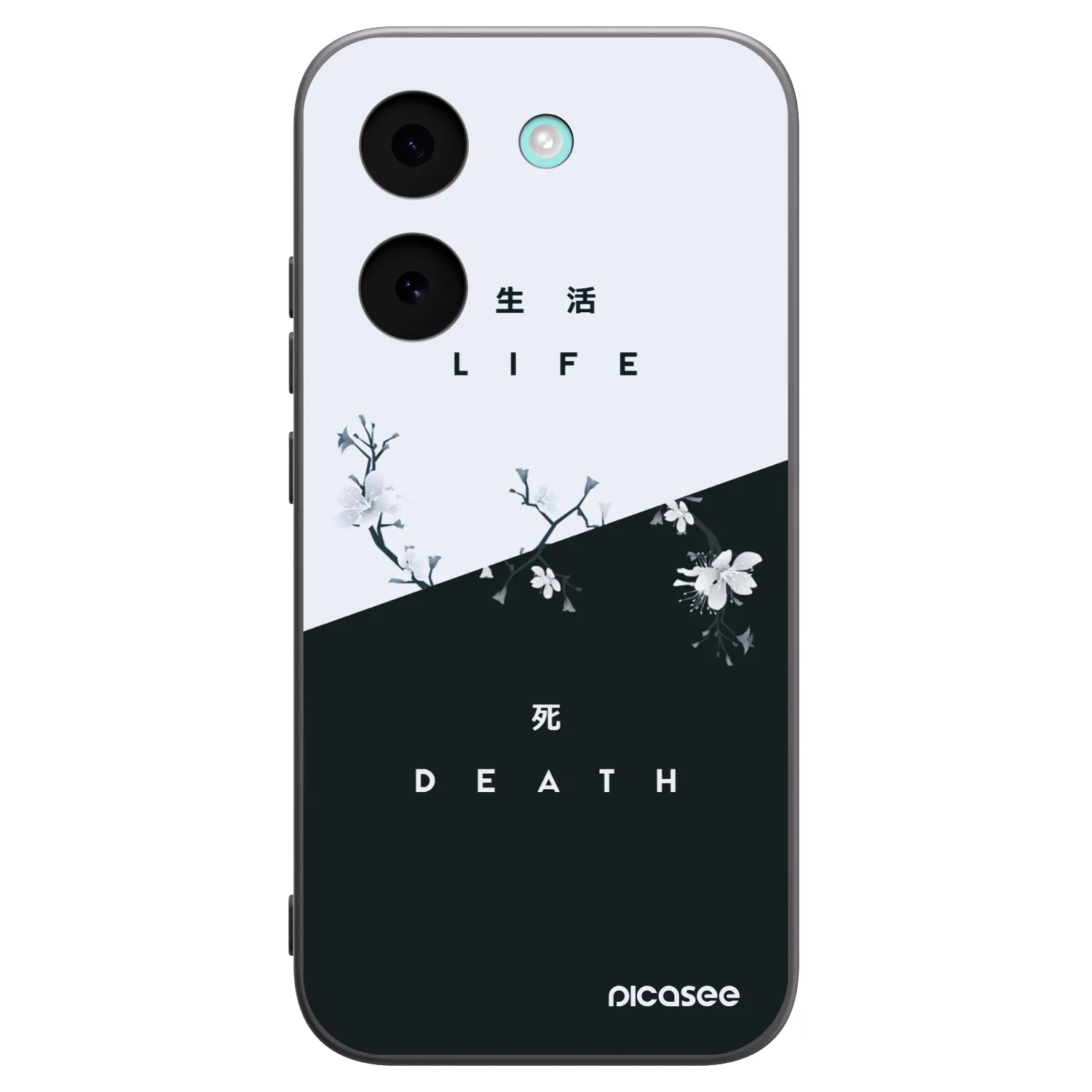 Picasee Xiaomi Poco X8 Pro Hülle - Schwarzes Silikon - Lebendig - Tot
