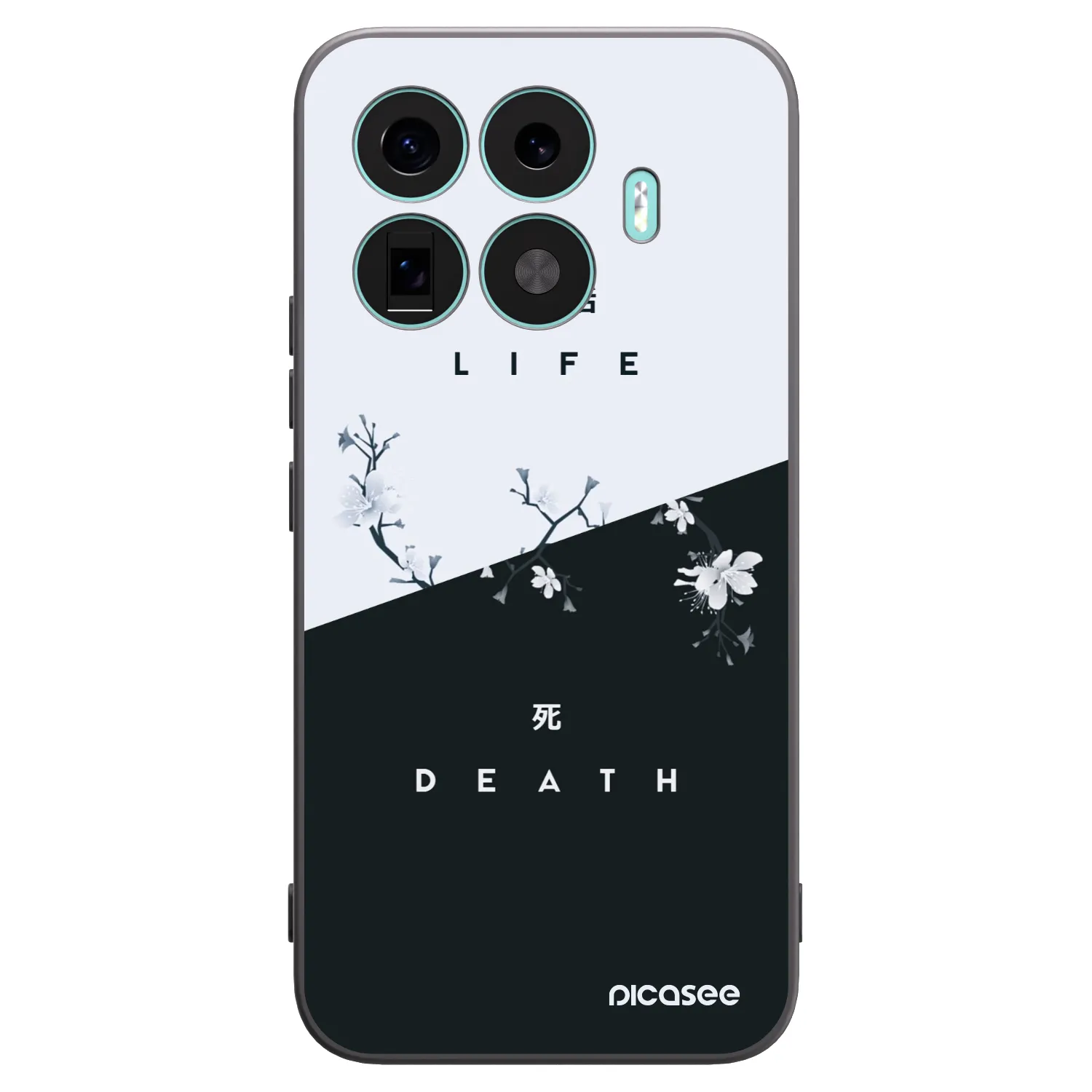 Picasee Xiaomi 17T Pro Hülle - Schwarzes Silikon - Lebendig - Tot