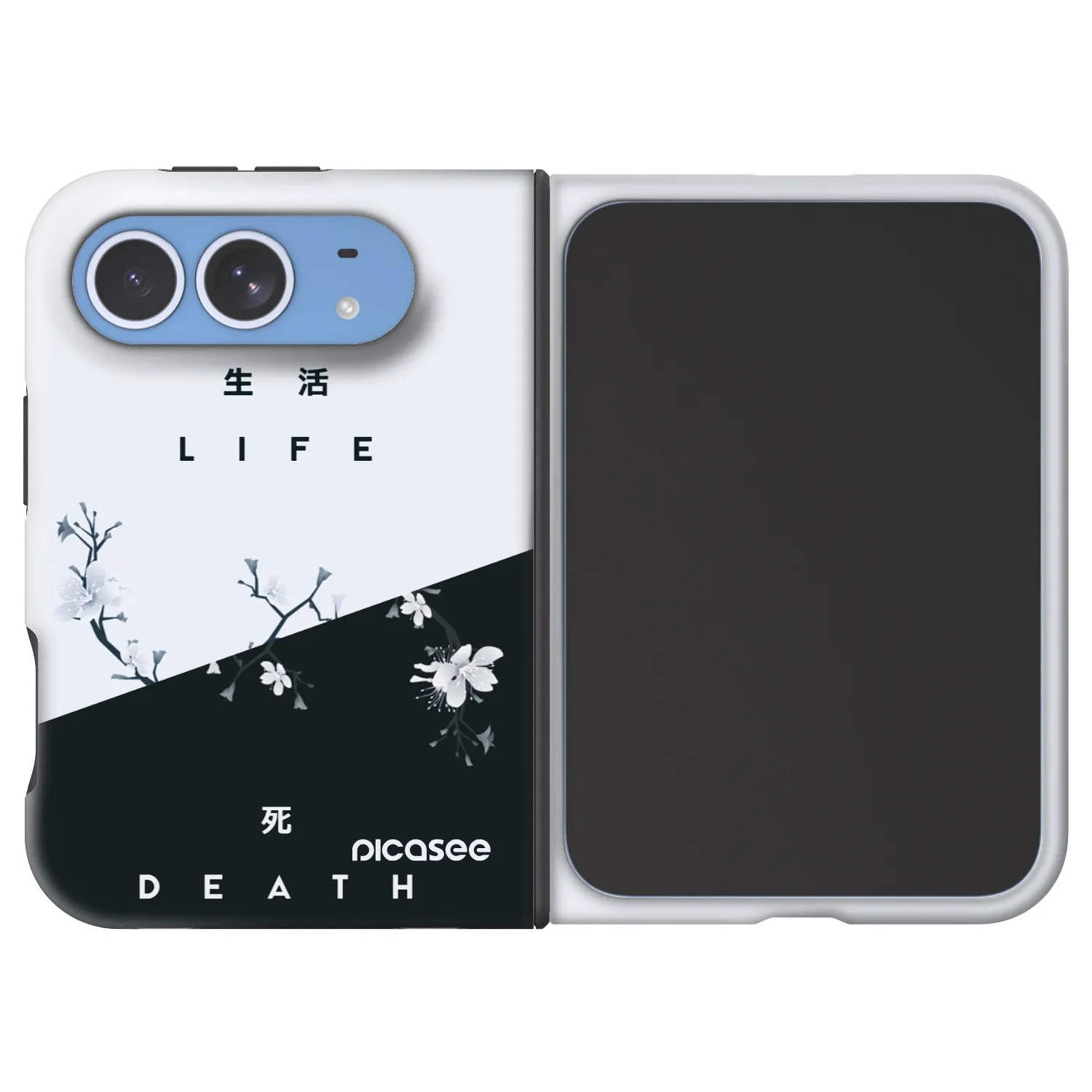 Picasee Fashion Case MagSafe für Apple iPhone Duo - Lebendig - Tot