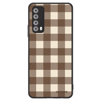 Hülle für Huawei P Smart 2021 - Brown grid