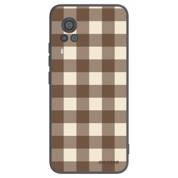Hülle für Vivo X60 Pro 5G - Brown grid