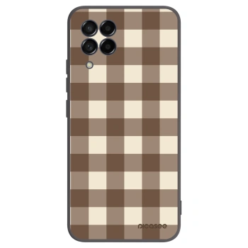 Hülle für Samsung Galaxy M53 5G - Brown grid
