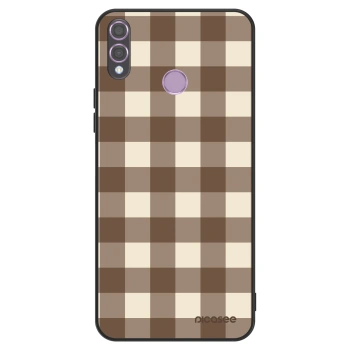 Hülle für Honor 8X - Brown grid