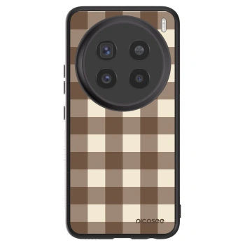 Hülle für Vivo X200 Pro - Brown grid
