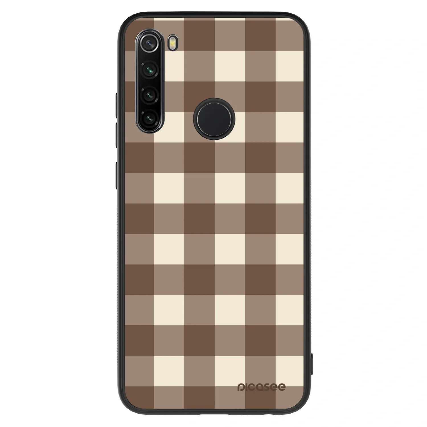 Picasee ULTIMATE CASE für Xiaomi Redmi Note 8 - Brown grid