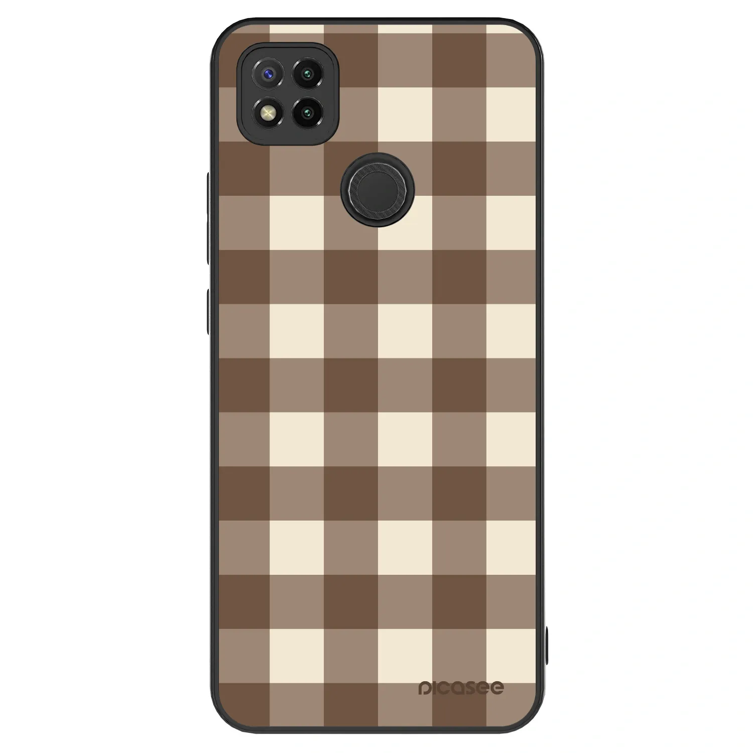 Picasee ULTIMATE CASE für Xiaomi Redmi 9C - Brown grid