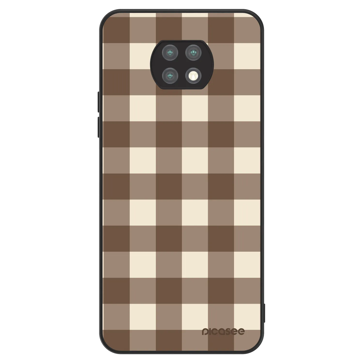 Picasee ULTIMATE CASE für Xiaomi Redmi Note 9T - Brown grid