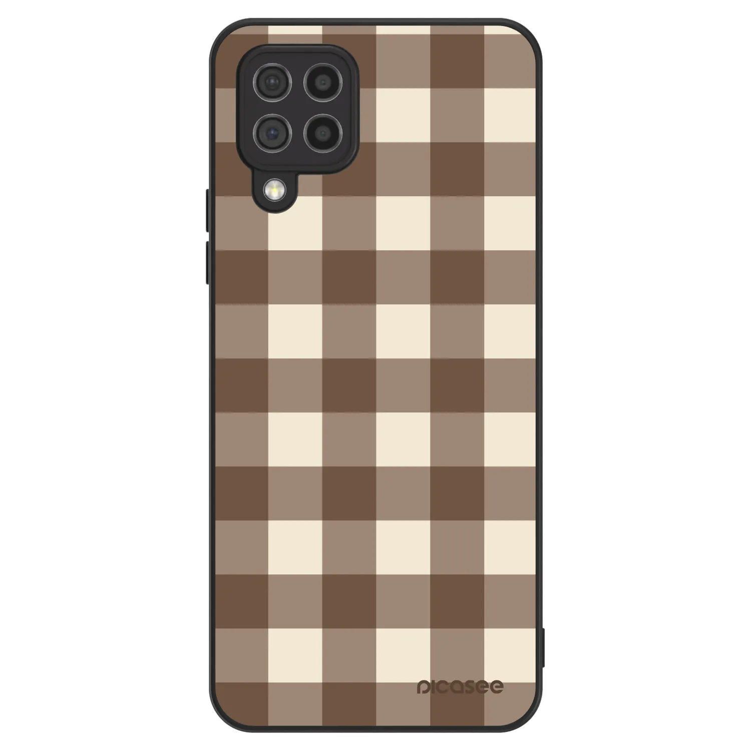 Picasee ULTIMATE CASE für Samsung Galaxy A22 A225F 4G - Brown grid