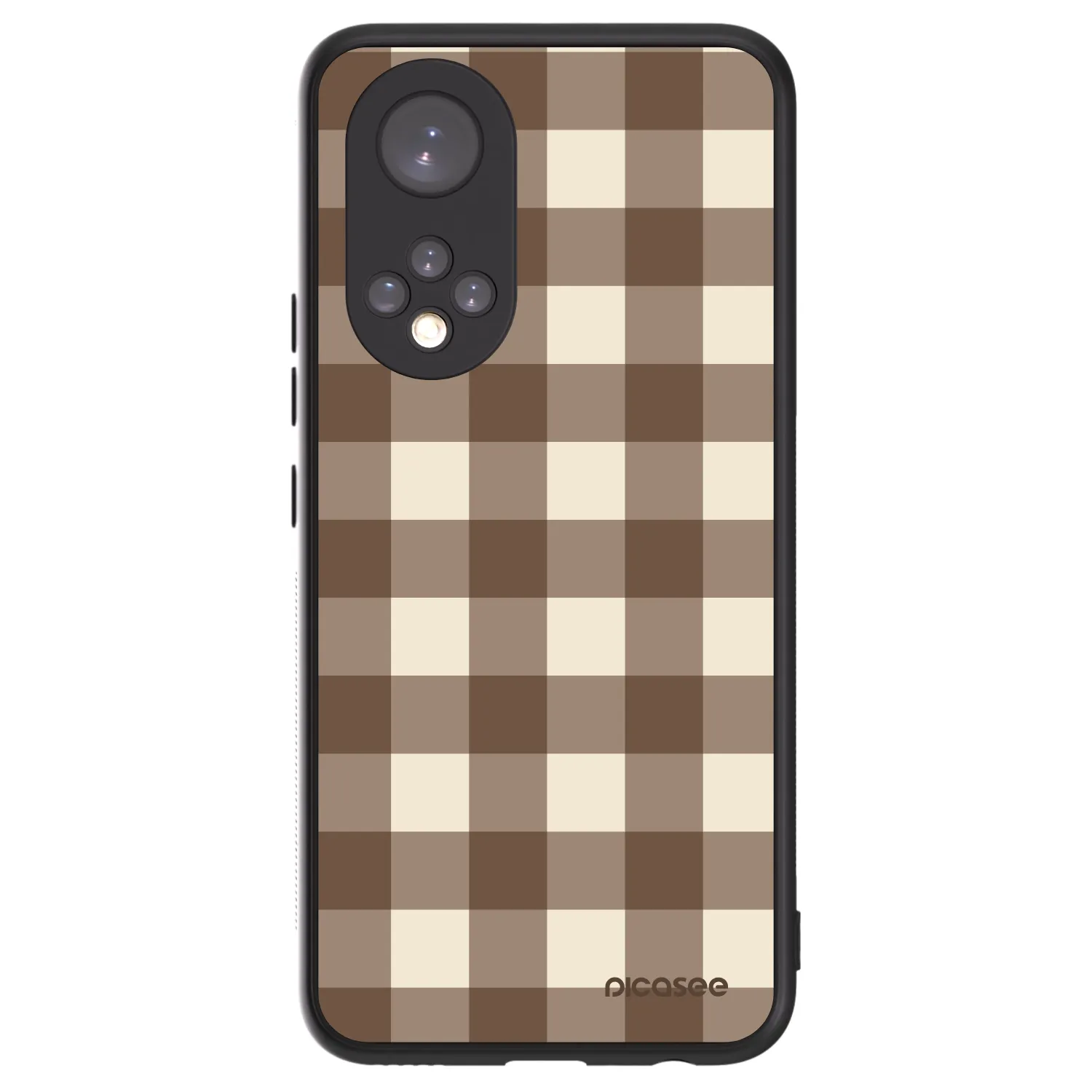 Picasee ULTIMATE CASE für Honor 50 5G - Brown grid