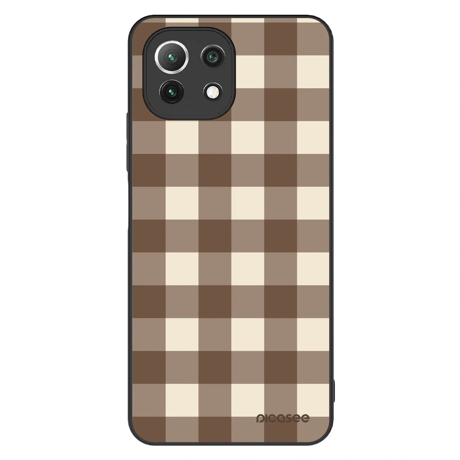 Picasee ULTIMATE CASE für Xiaomi 11 Lite 5G NE - Brown grid
