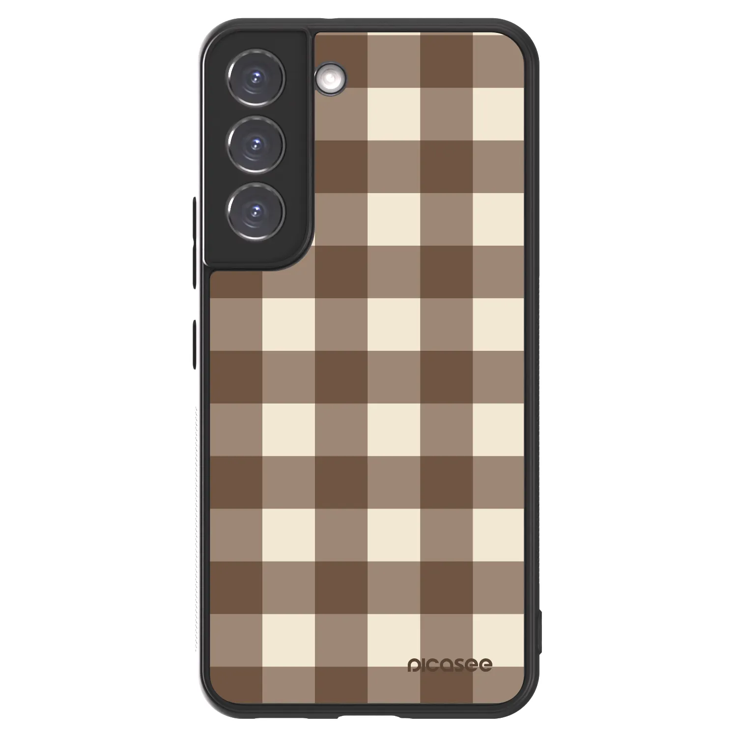 Picasee ULTIMATE CASE für Samsung Galaxy S22 5G - Brown grid