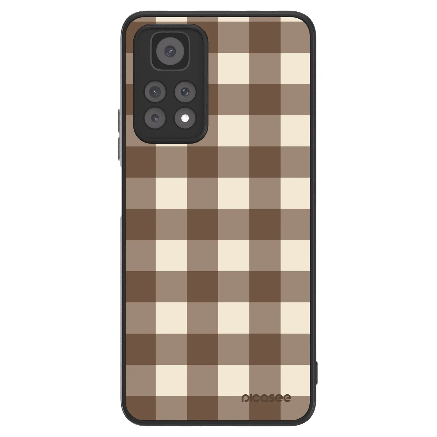 Picasee ULTIMATE CASE für Xiaomi Redmi Note 11 Pro 5G - Brown grid