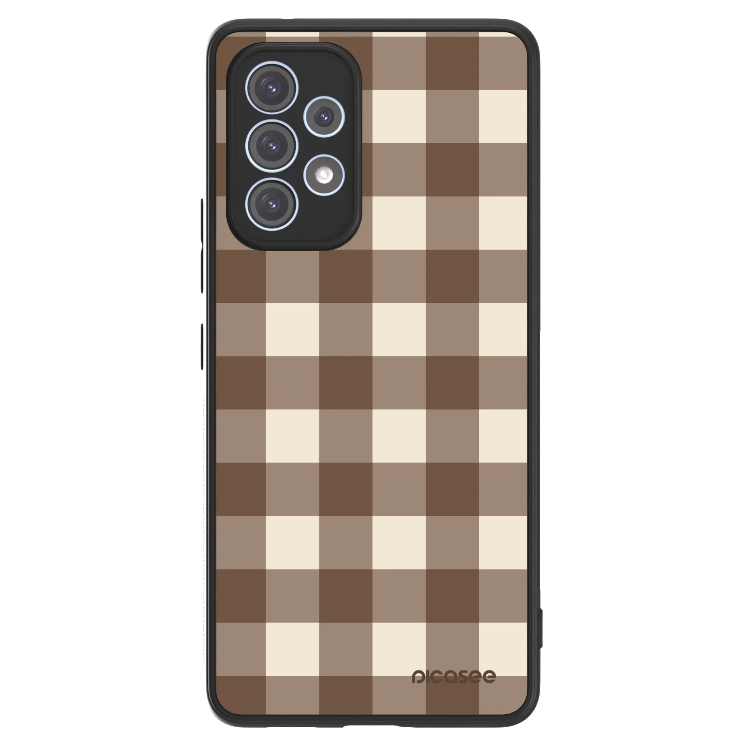 Picasee ULTIMATE CASE für Samsung Galaxy A53 5G A536 - Brown grid