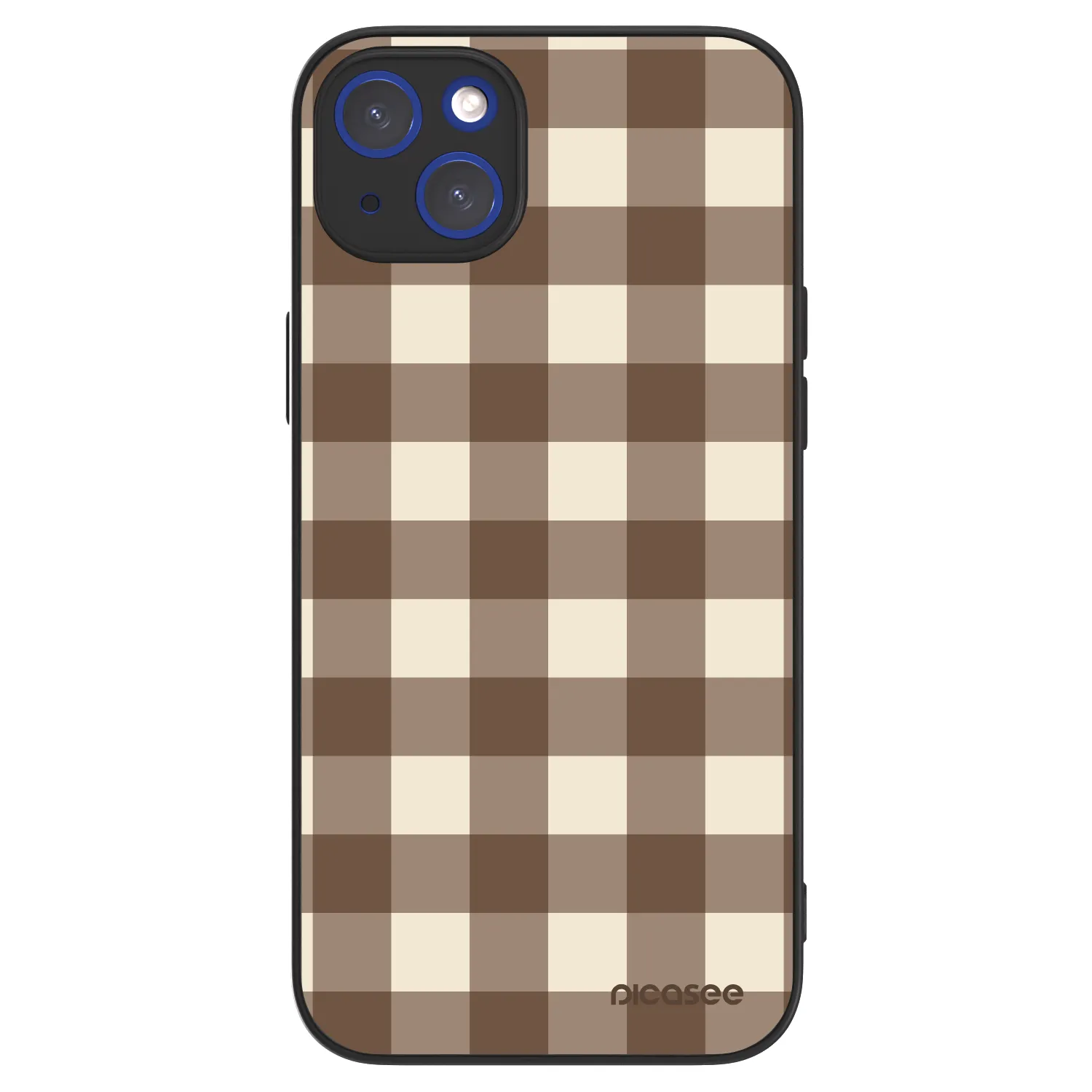 Picasee ULTIMATE CASE für Apple iPhone 14 Plus - Brown grid