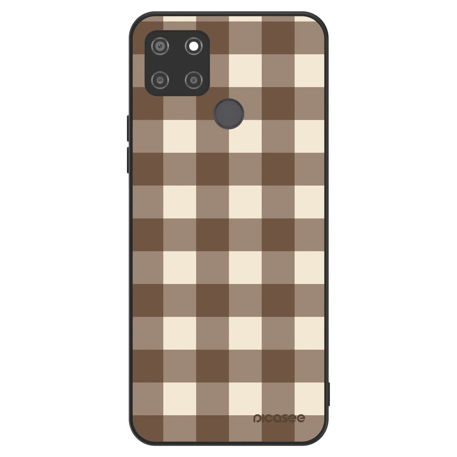 Picasee ULTIMATE CASE für Realme C21Y - Brown grid