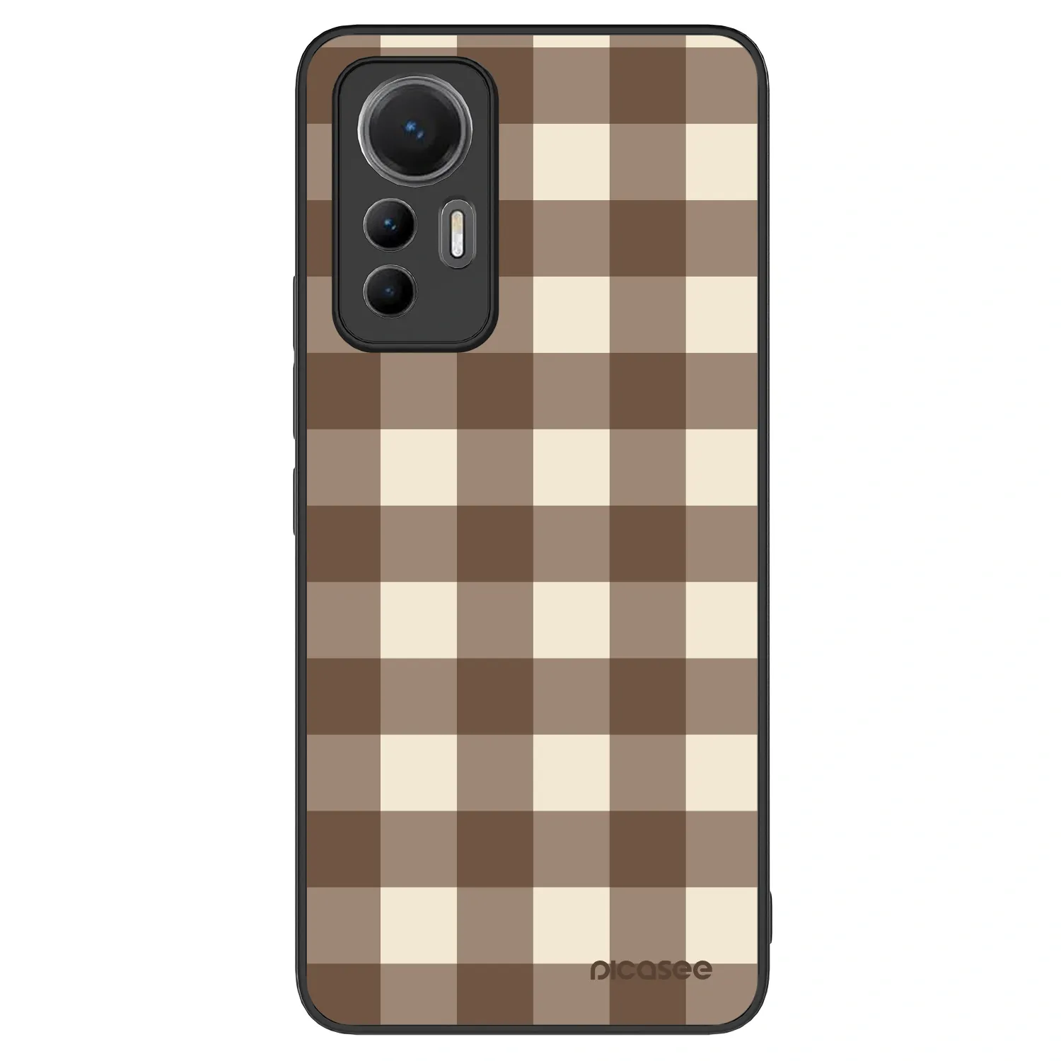 Picasee ULTIMATE CASE für Xiaomi 12 Lite - Brown grid