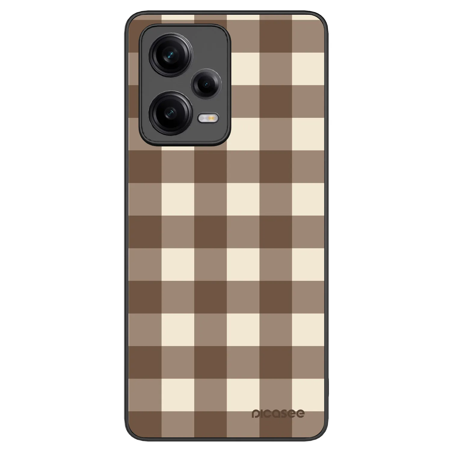 Picasee ULTIMATE CASE für Xiaomi Redmi Note 12 Pro+ 5G - Brown grid