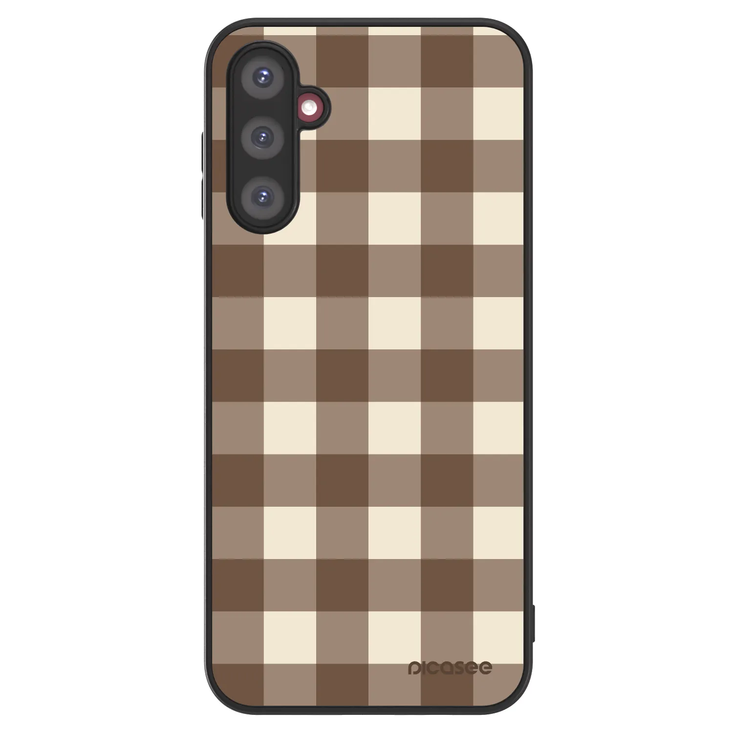 Picasee ULTIMATE CASE für Samsung Galaxy A14 5G A146P - Brown grid