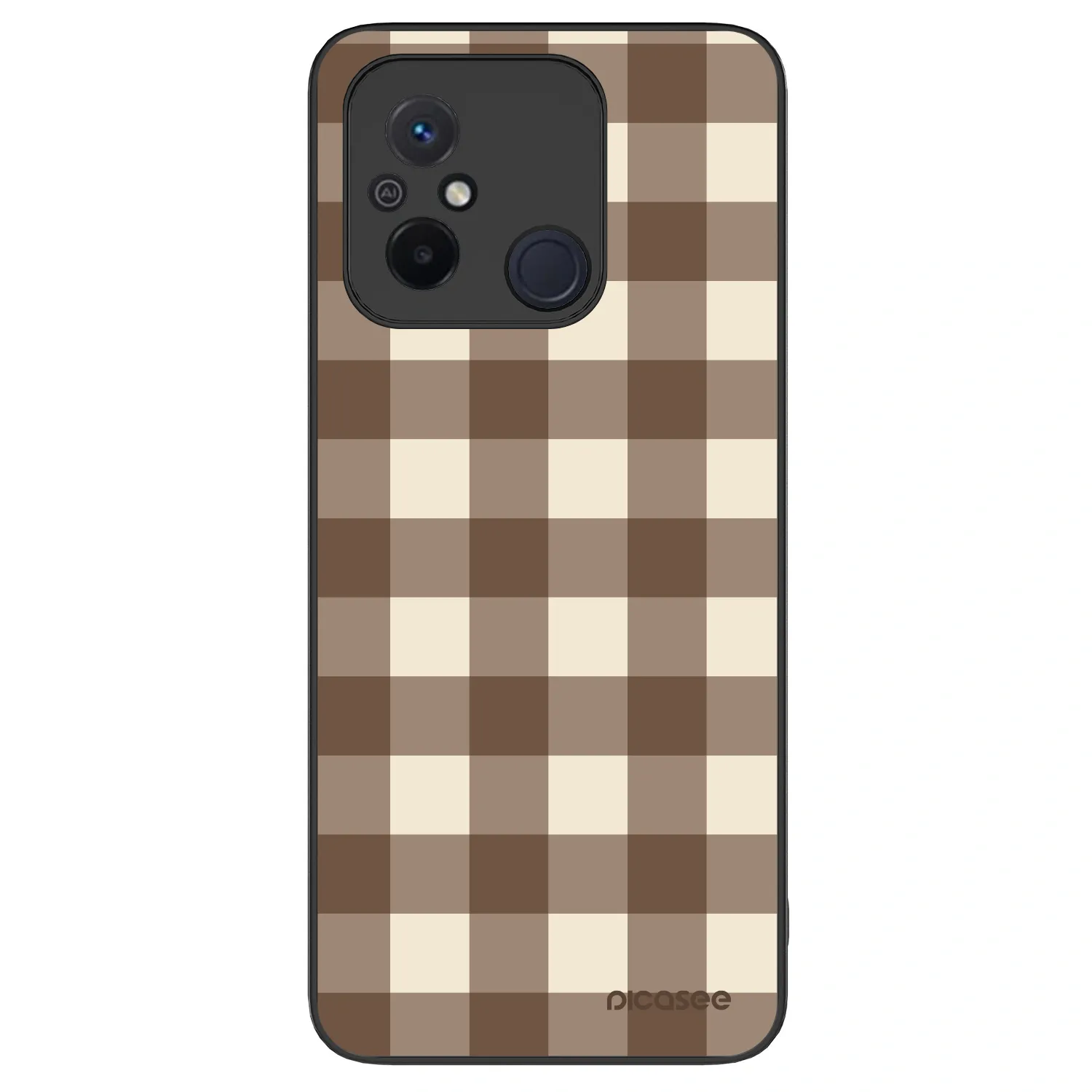 Picasee ULTIMATE CASE für Xiaomi Redmi 12C - Brown grid