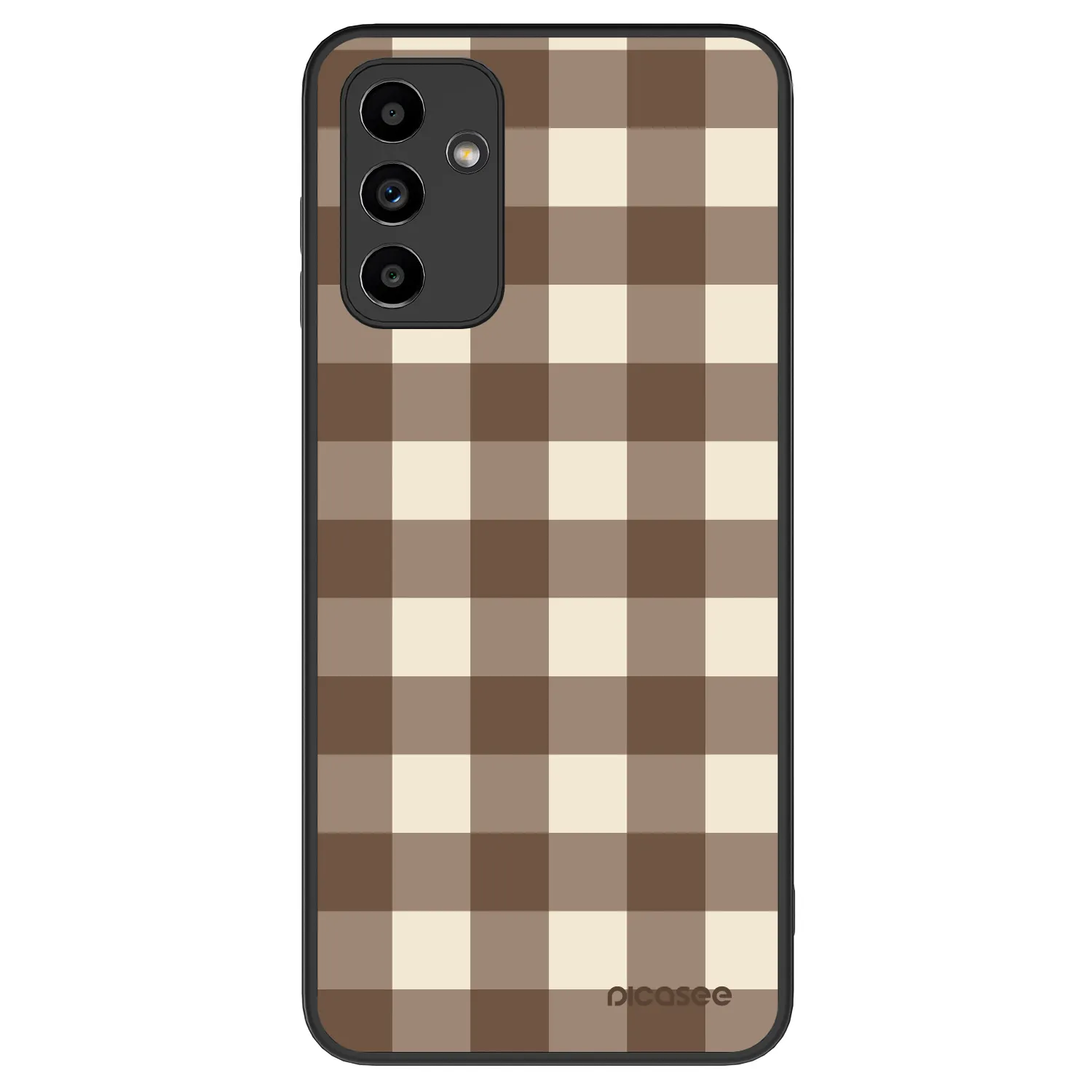 Picasee ULTIMATE CASE für Samsung Galaxy A04s A047F - Brown grid