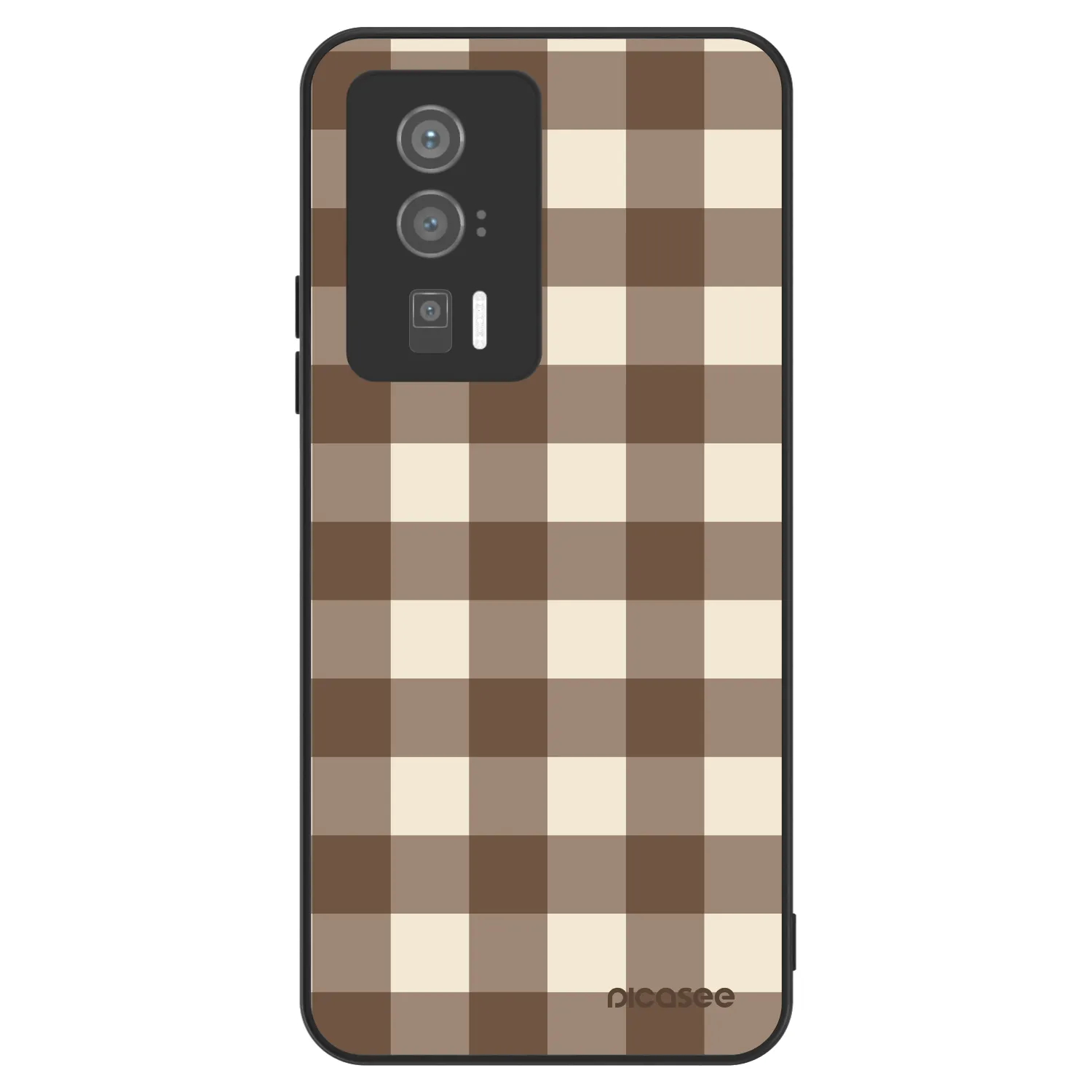 Picasee ULTIMATE CASE für Xiaomi Poco F5 Pro 5G - Brown grid