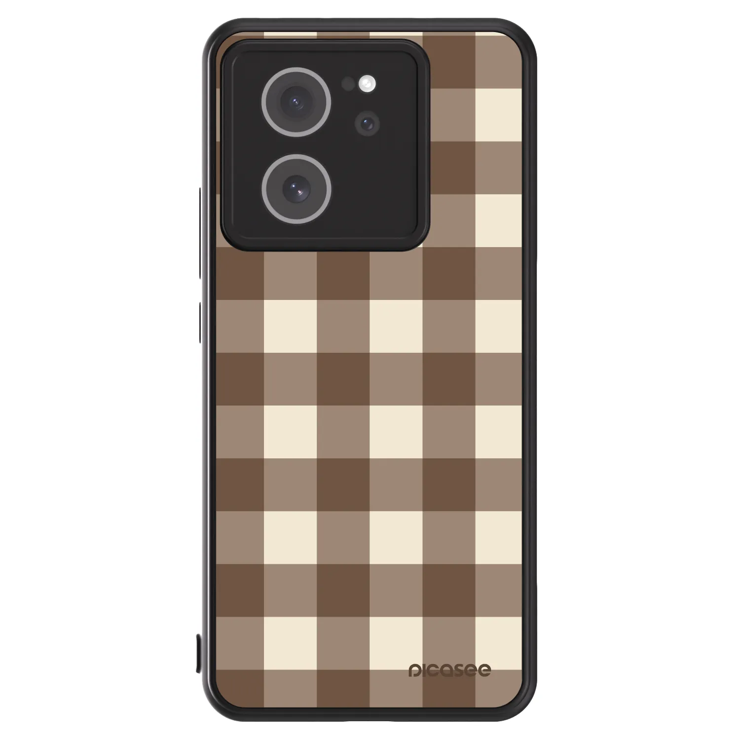 Picasee ULTIMATE CASE für Xiaomi 13T - Brown grid