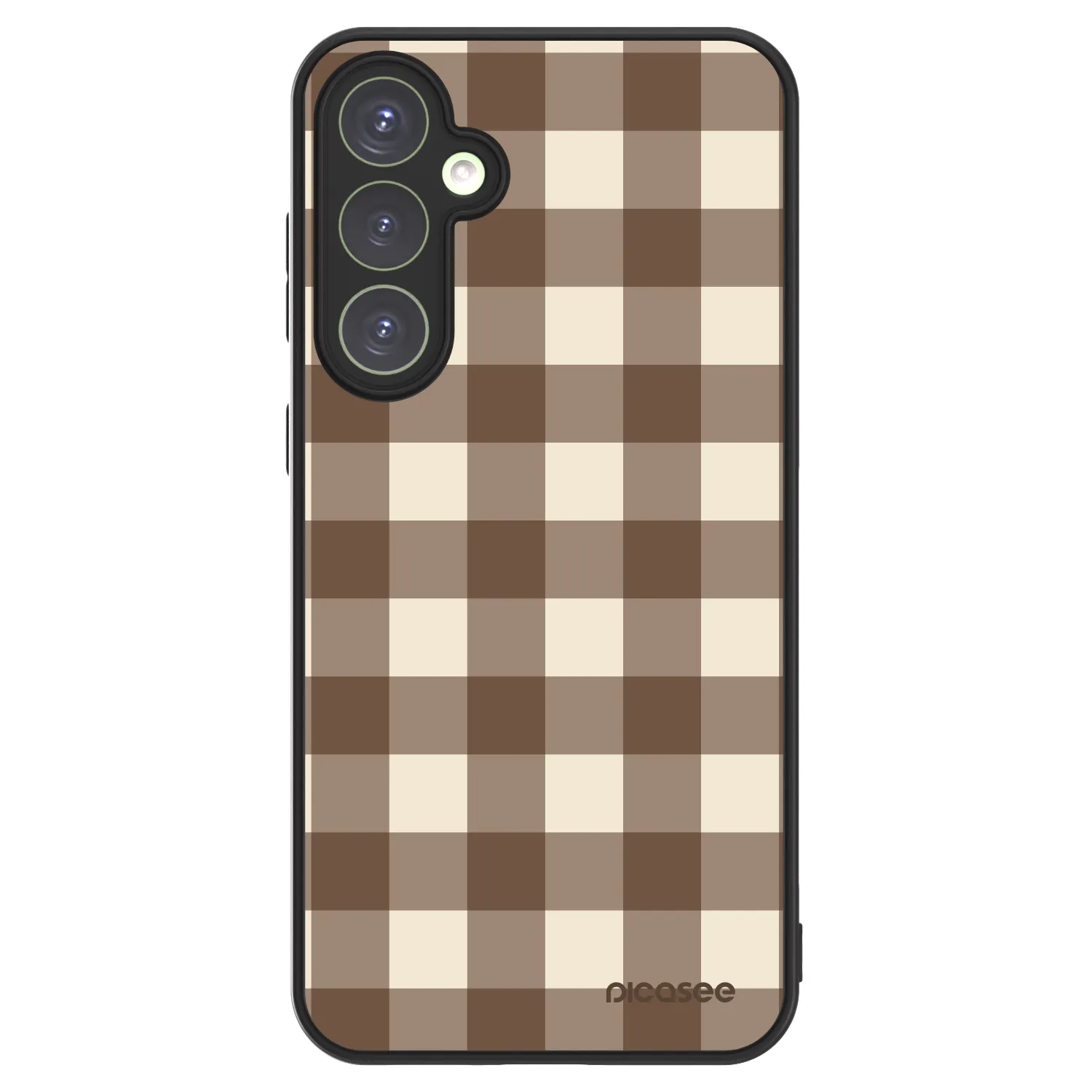 Picasee ULTIMATE CASE PowerShare für Samsung Galaxy S23 FE S711B - Brown grid