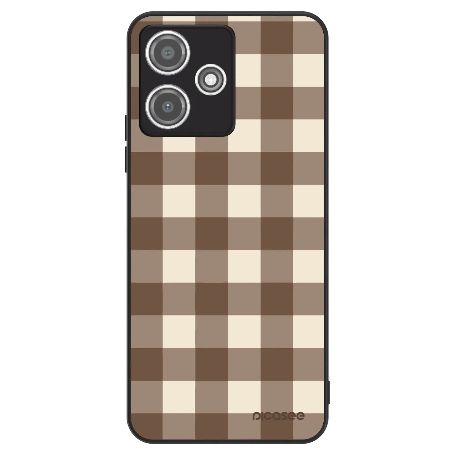 Picasee ULTIMATE CASE für Xiaomi Redmi 12 5G - Brown grid