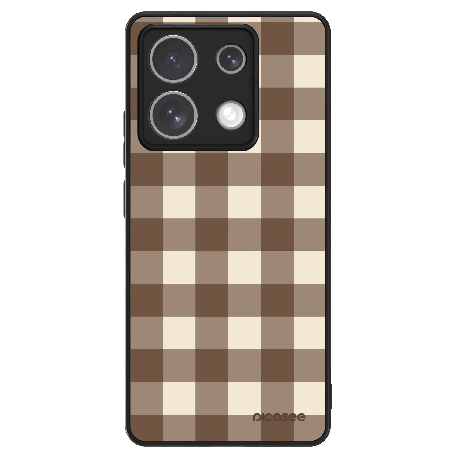 Picasee ULTIMATE CASE für Xiaomi Redmi Note 13 5G - Brown grid