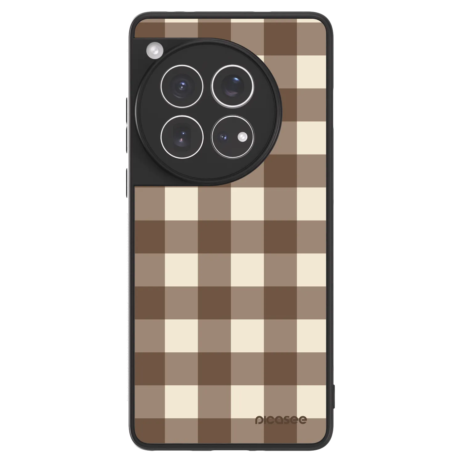 Picasee ULTIMATE CASE für OnePlus 12 5G - Brown grid
