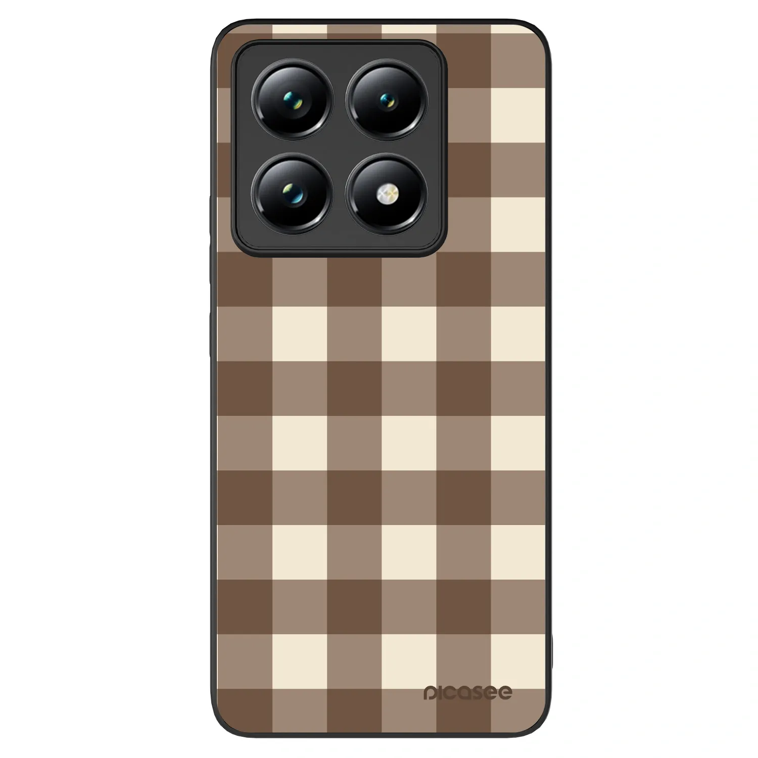 Picasee ULTIMATE CASE für Xiaomi 14T Pro - Brown grid