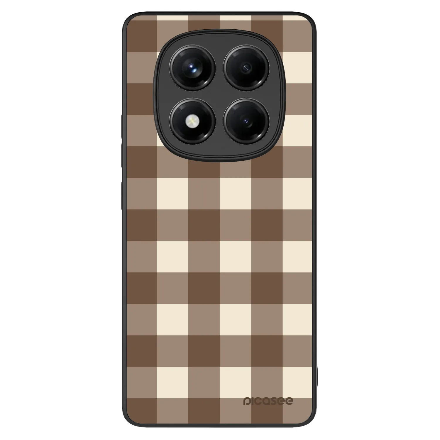 Picasee ULTIMATE CASE für Xiaomi Redmi Note 14 Pro+ 5G - Brown grid