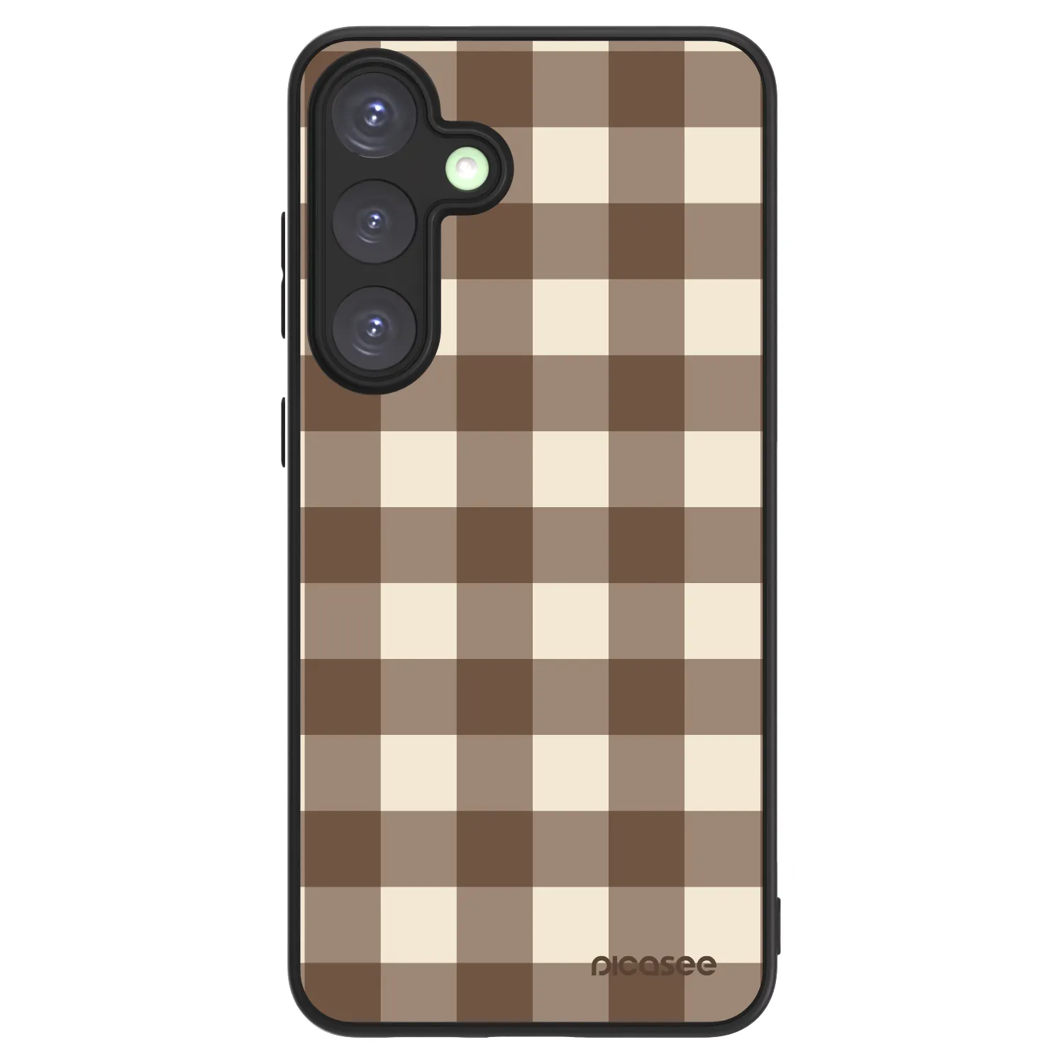 Picasee ULTIMATE CASE für Samsung Galaxy S25+ 5G - Brown grid