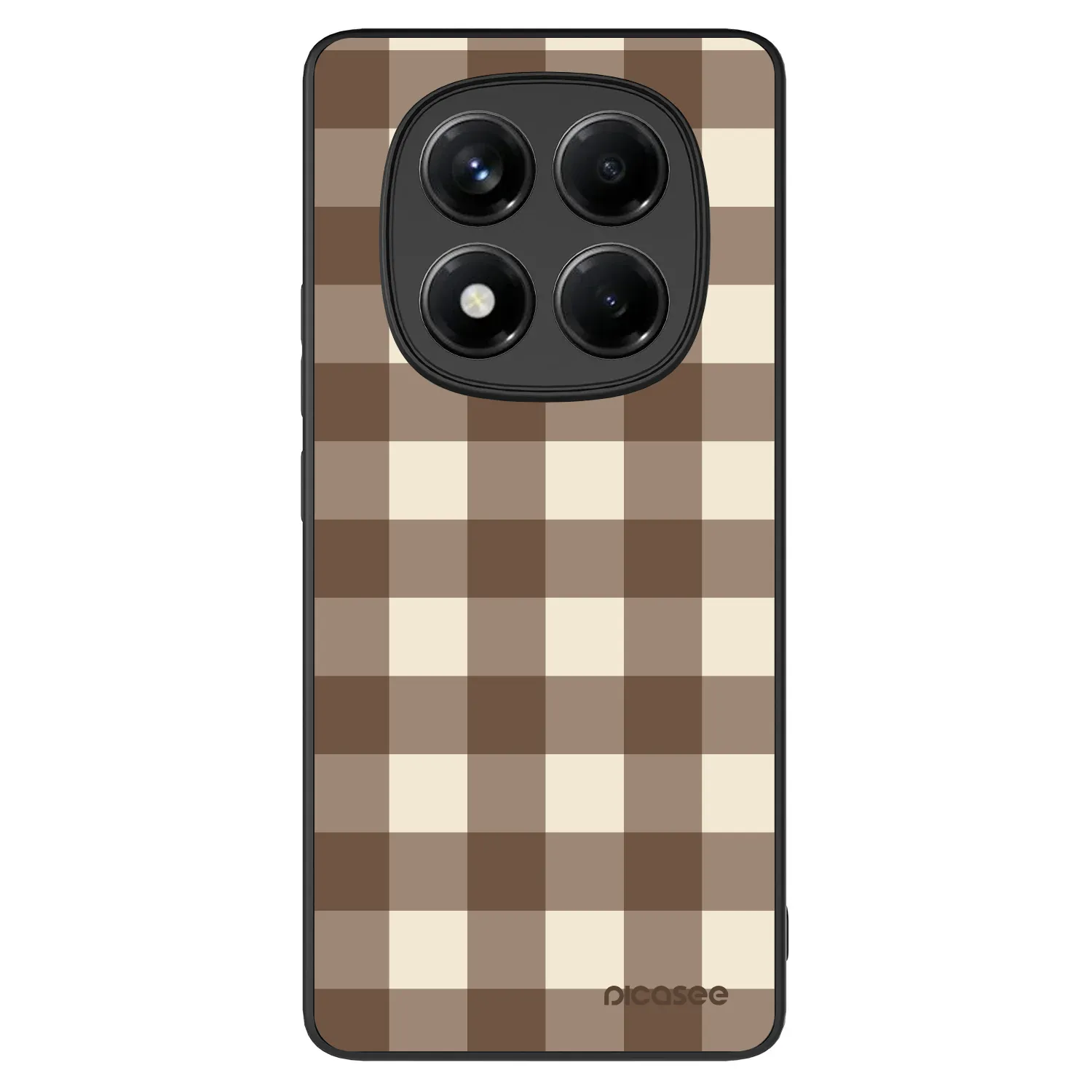 Picasee ULTIMATE CASE für Xiaomi Redmi Note 14 Pro 4G - Brown grid