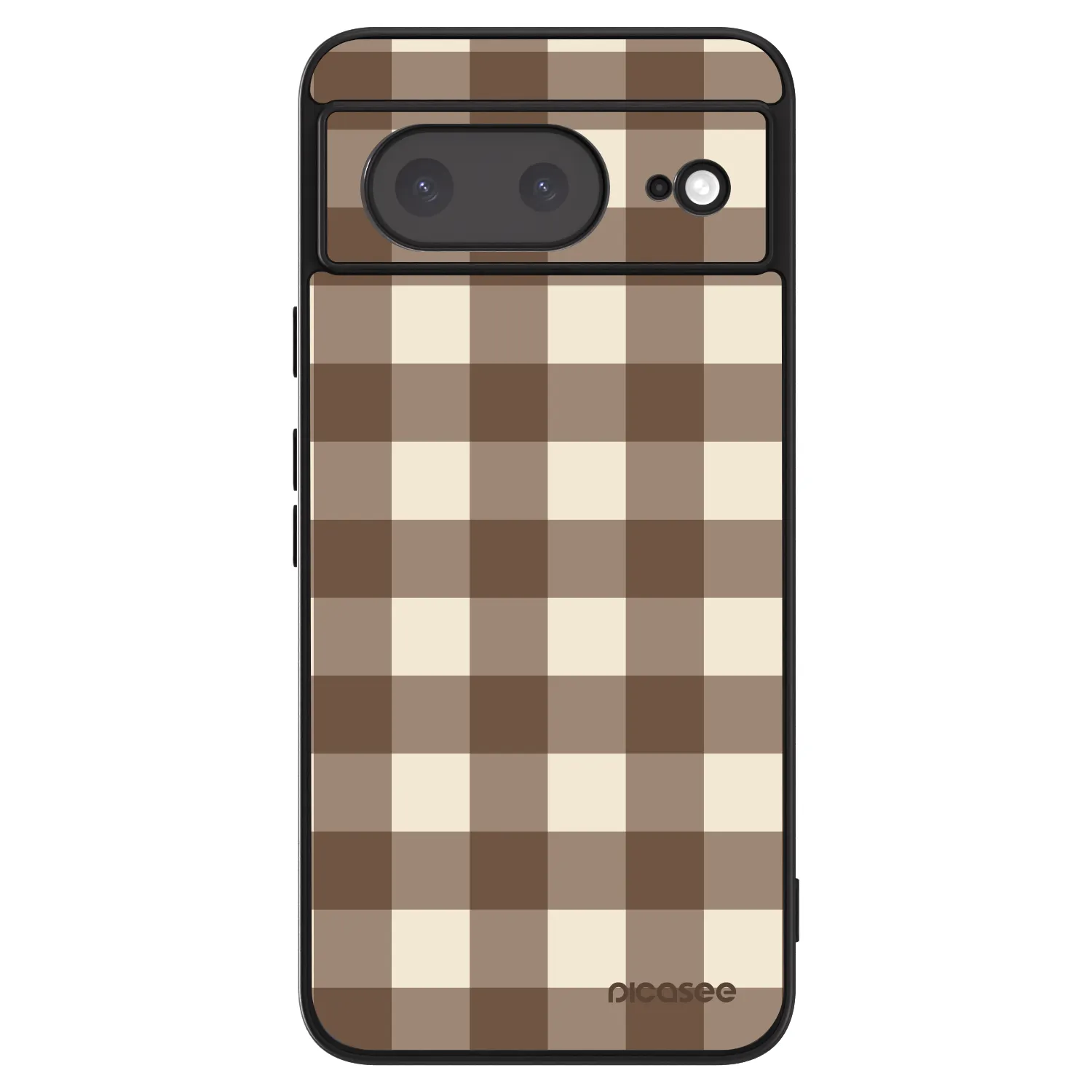 Picasee ULTIMATE CASE für Google Pixel 8a - Brown grid