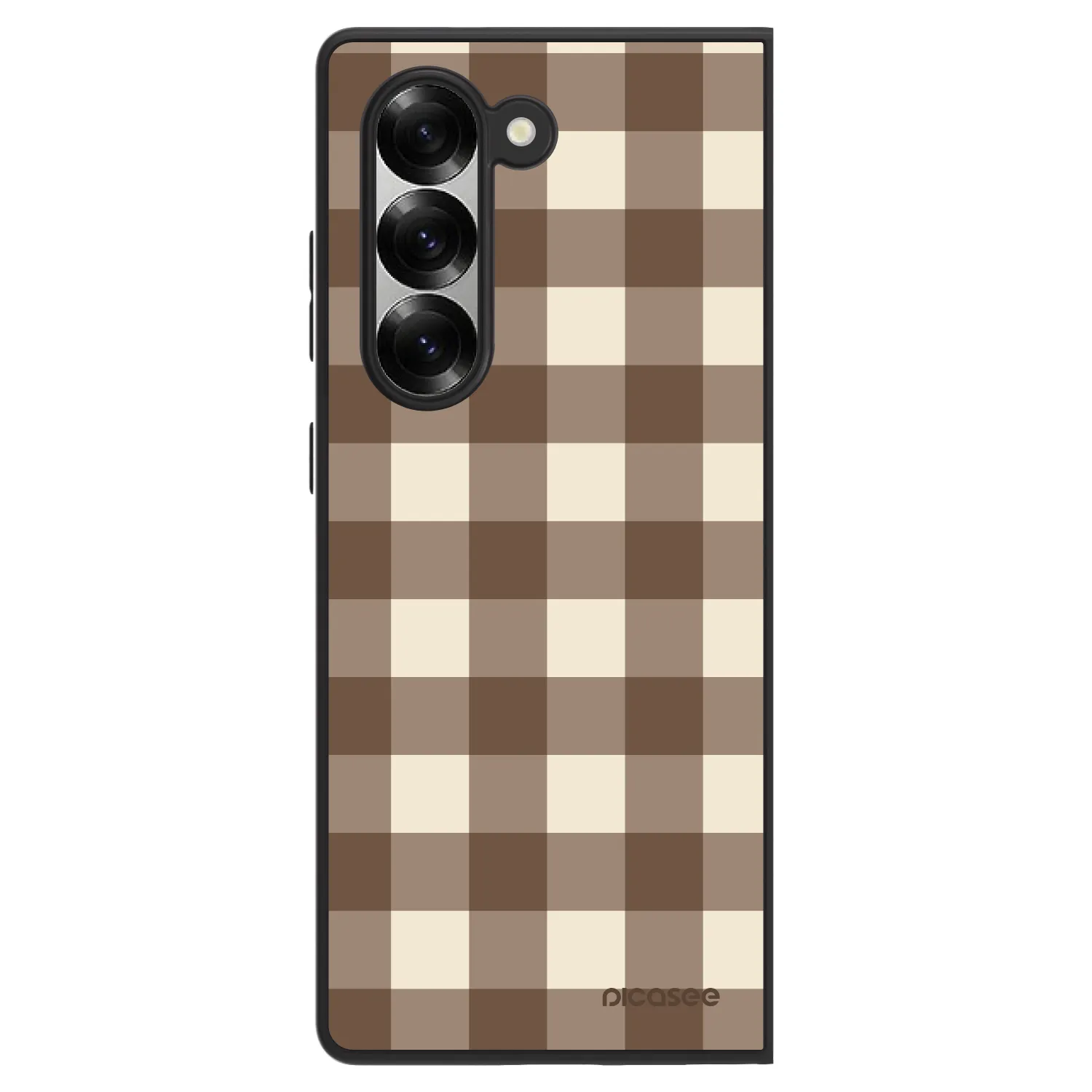 Picasee ULTIMATE CASE für Samsung Galaxy Z Fold6 5G - Brown grid