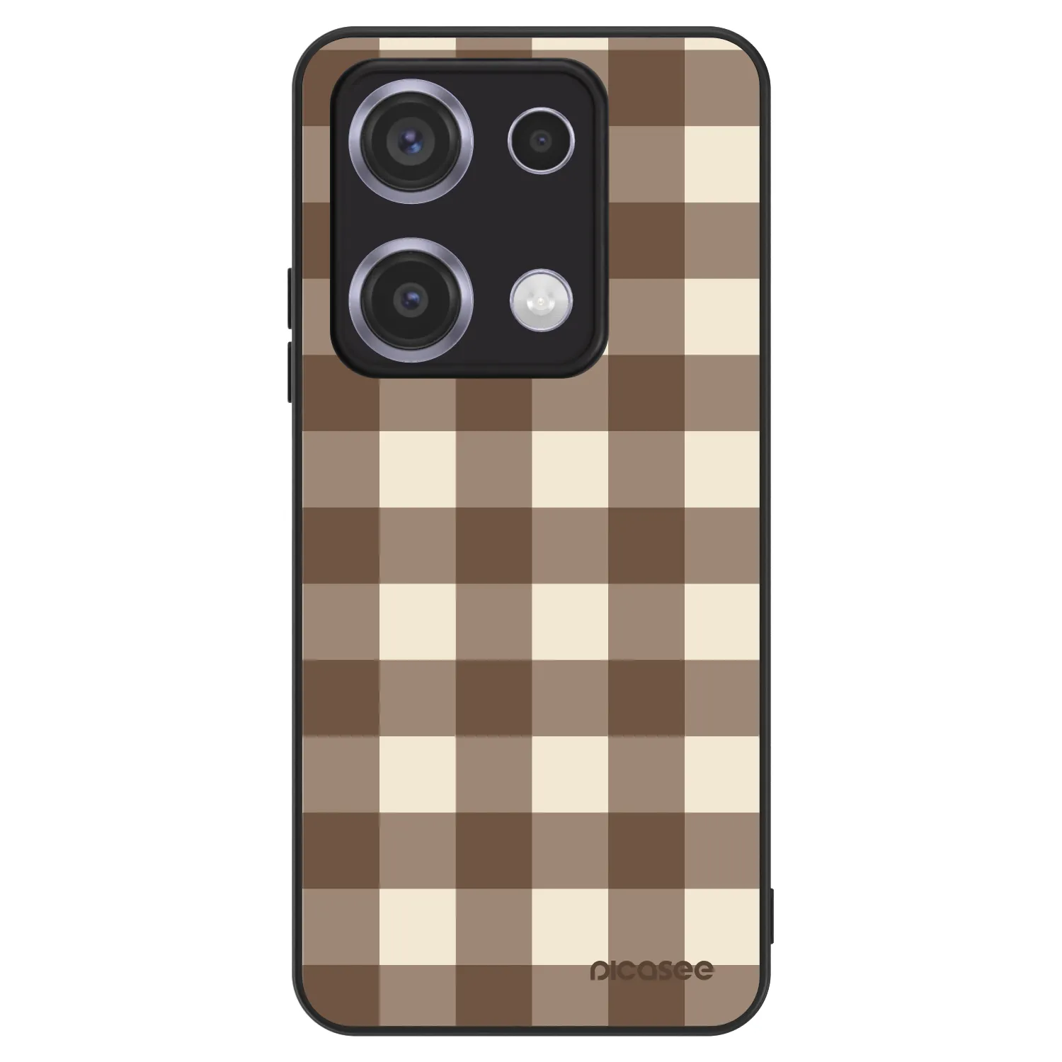 Picasee ULTIMATE CASE für Xiaomi Redmi Note 14S - Brown grid