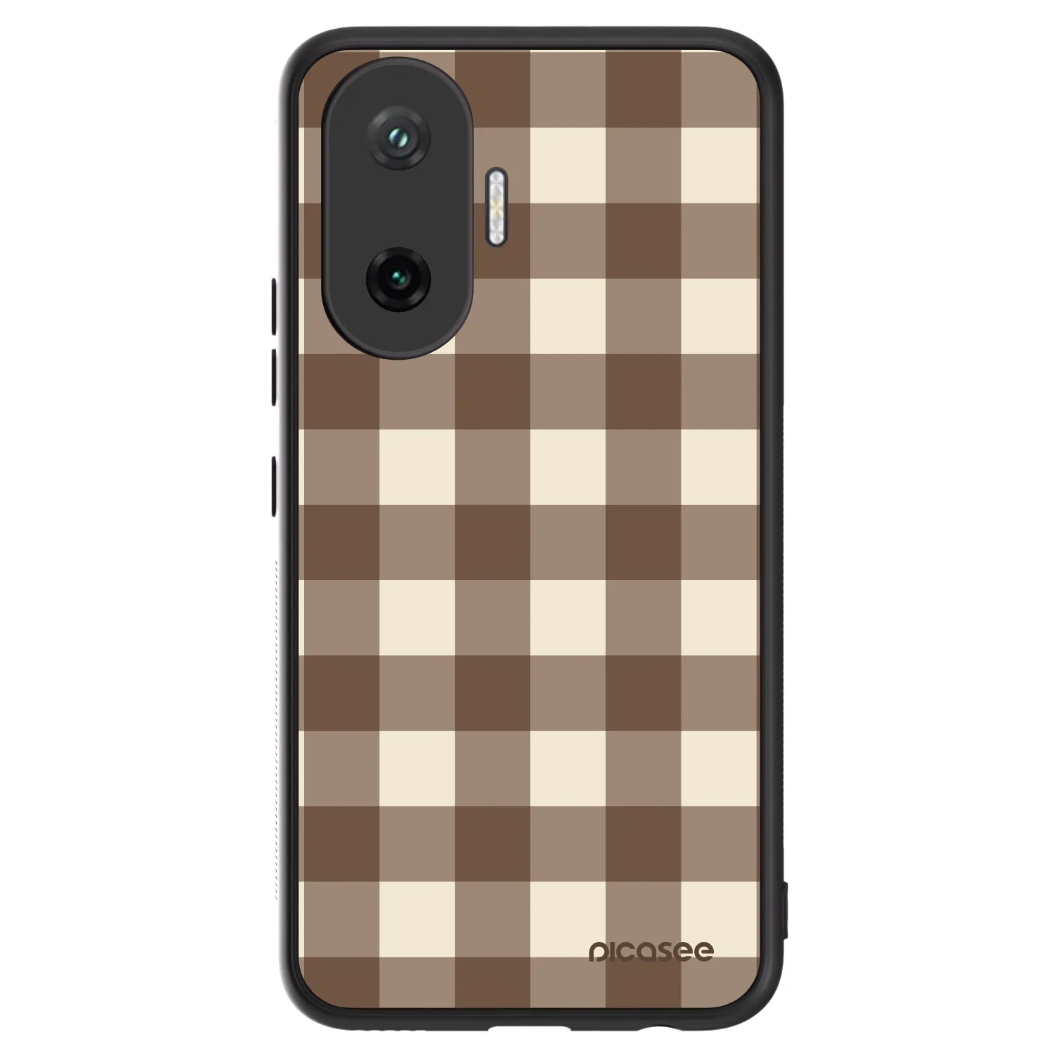 Picasee ULTIMATE CASE für Xiaomi Poco F7 5G - Brown grid
