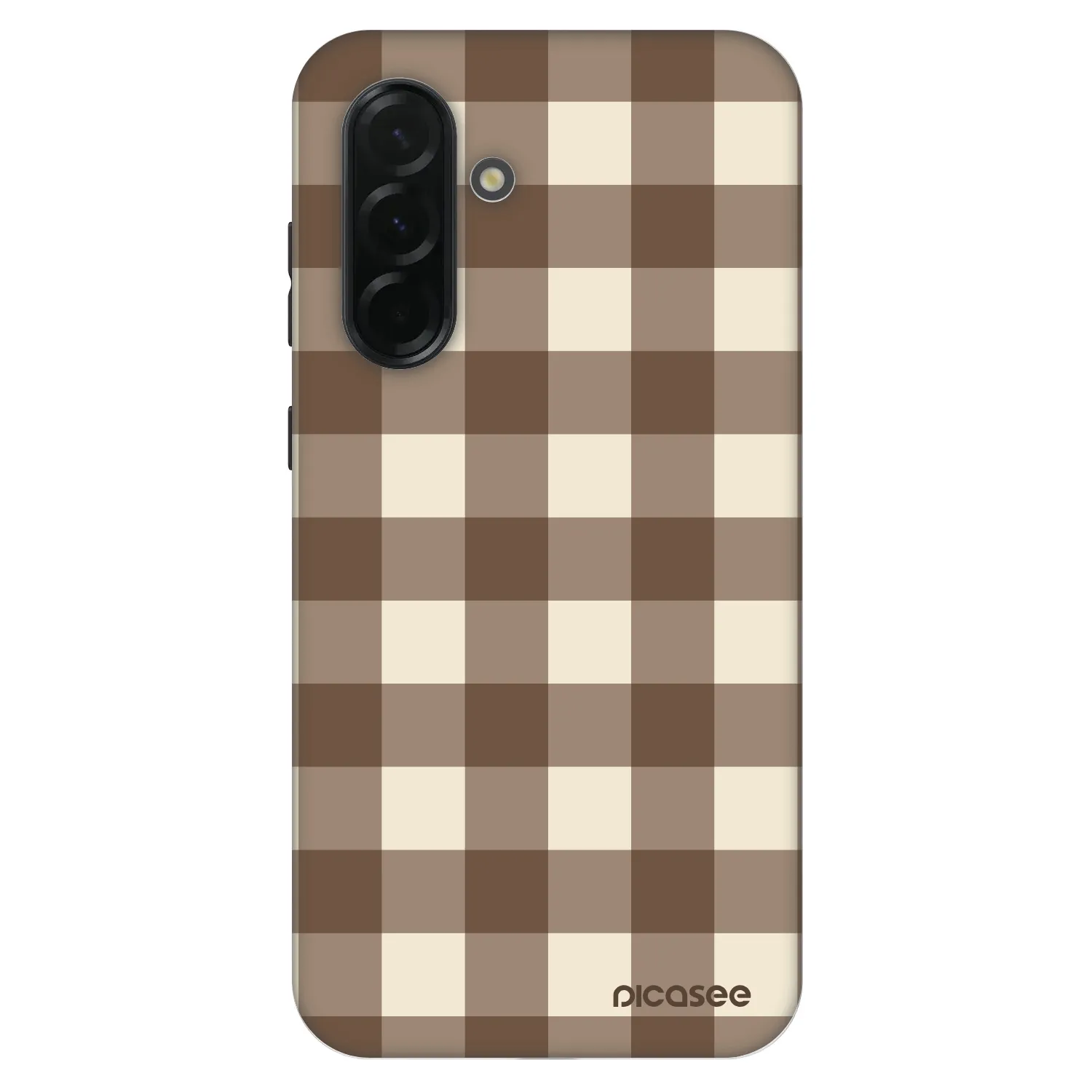 Picasee Fashion Case für Samsung Galaxy A36 5G - Brown grid