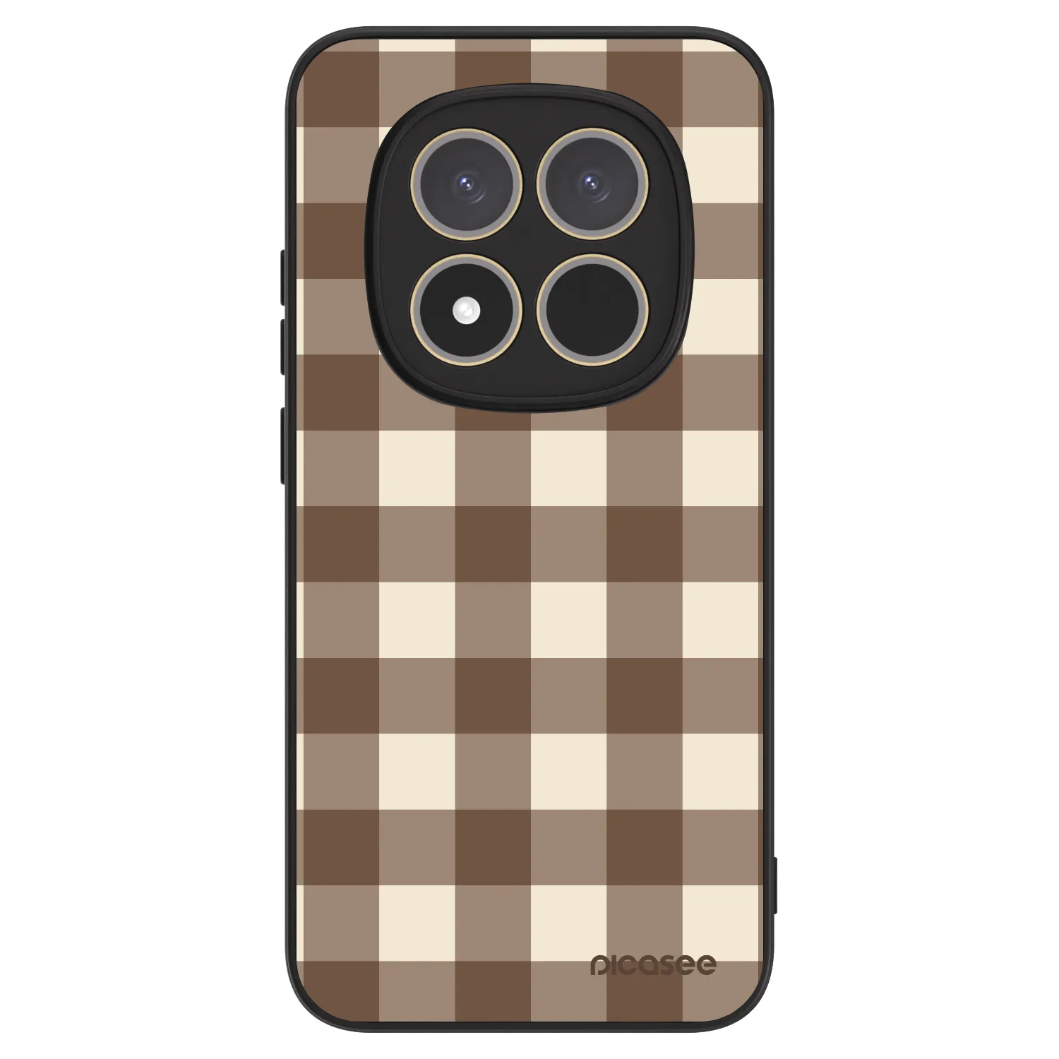 Picasee ULTIMATE CASE für Xiaomi Redmi Note 15 Pro 4G - Brown grid