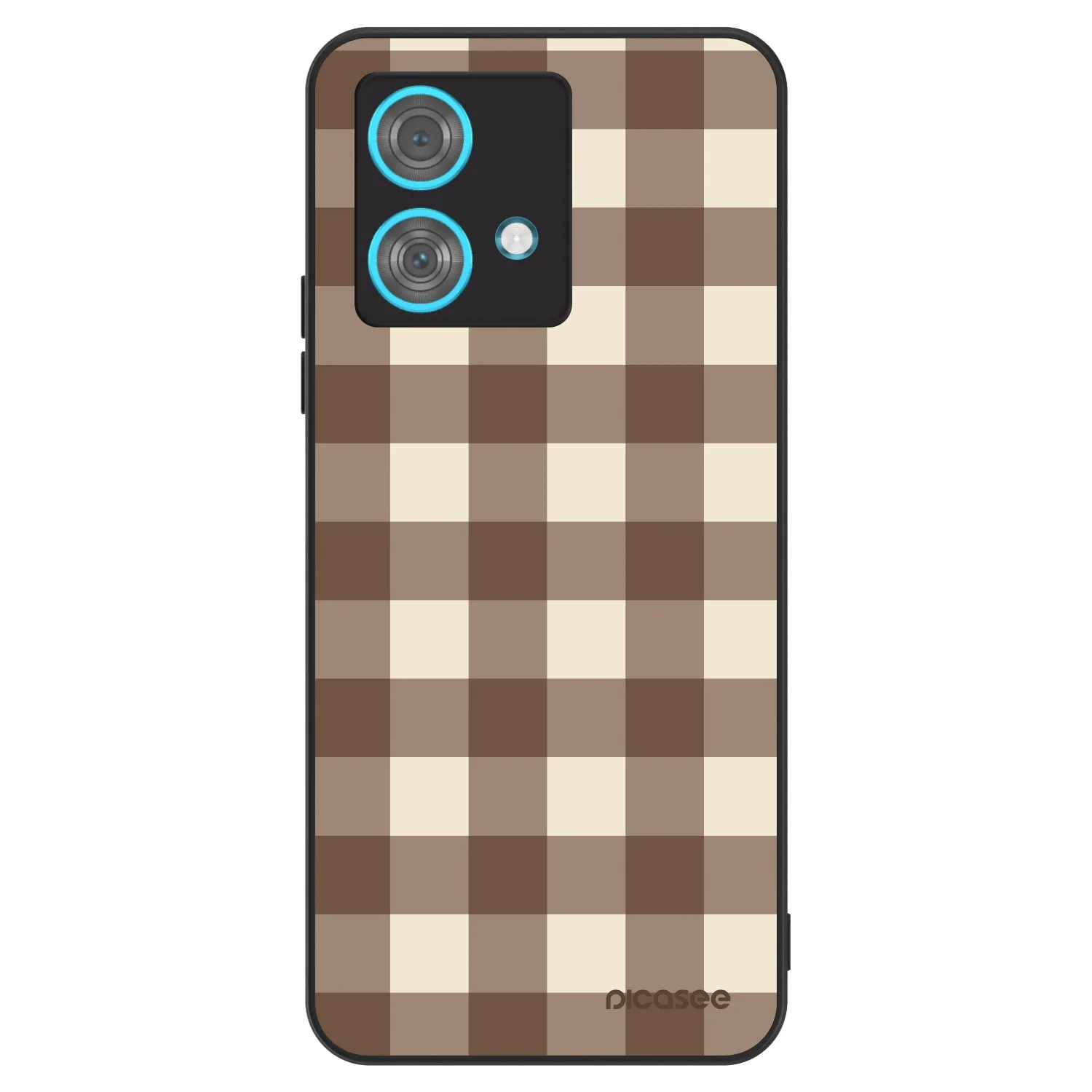 Picasee ULTIMATE CASE für Motorola Edge 40 Neo - Brown grid