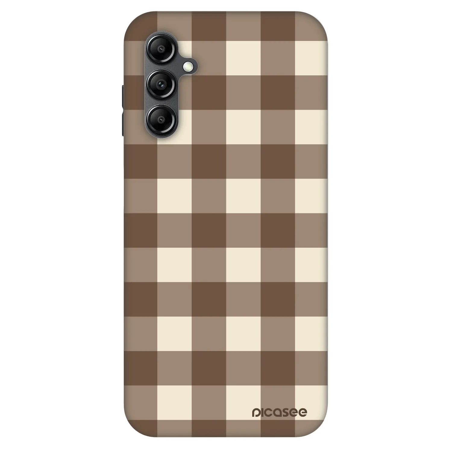 Picasee Fashion Case für Samsung Galaxy A16 4G - Brown grid