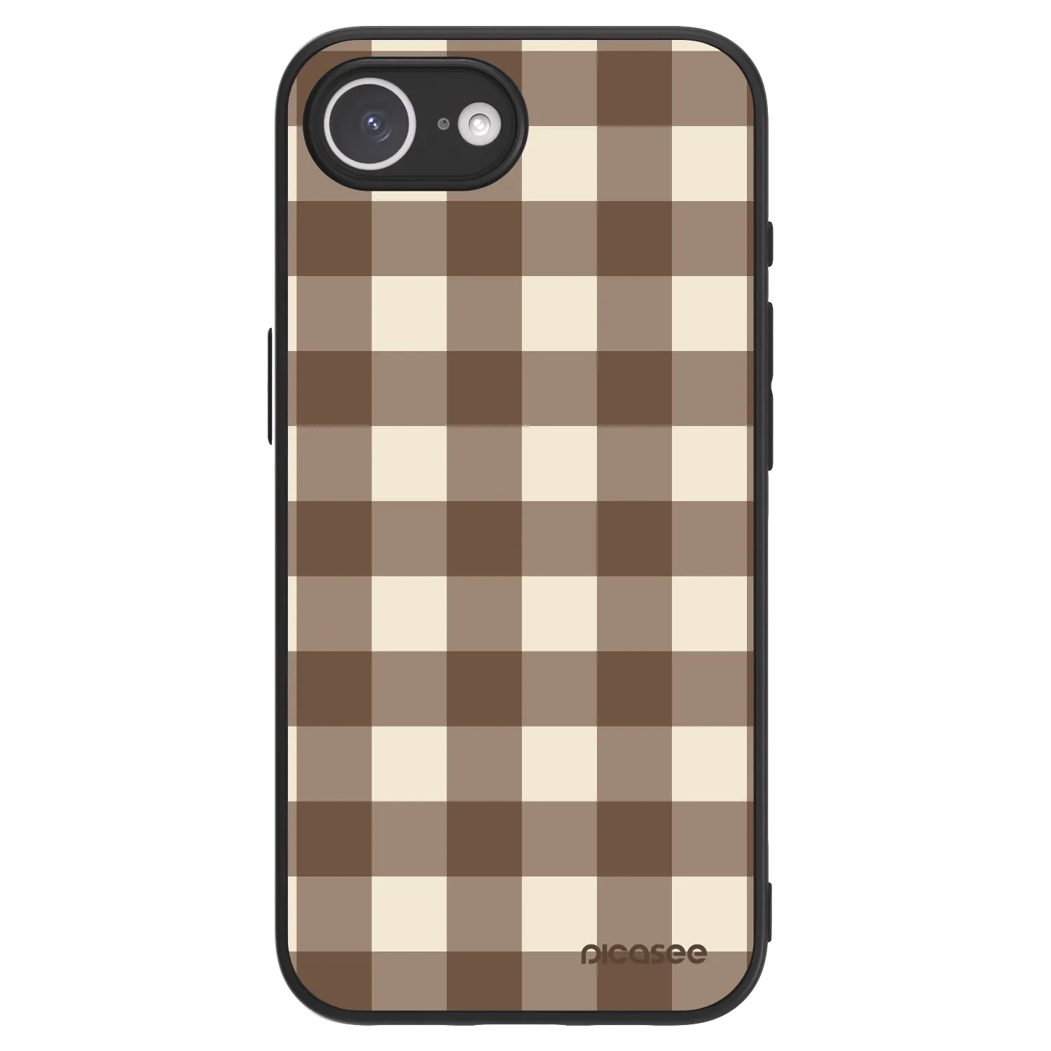 Picasee ULTIMATE CASE für Apple iPhone 17e - Brown grid