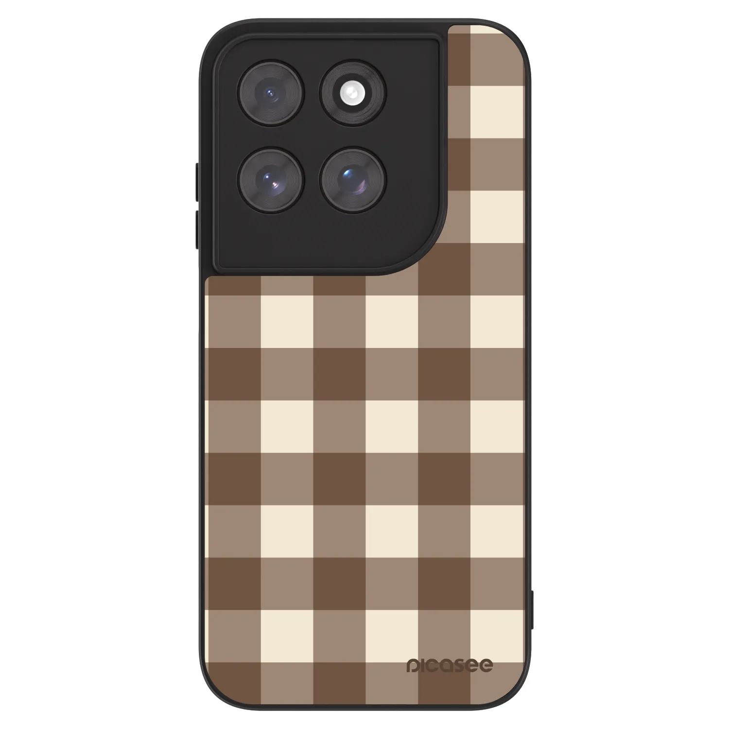 Picasee ULTIMATE CASE für Motorola Moto G77 - Brown grid