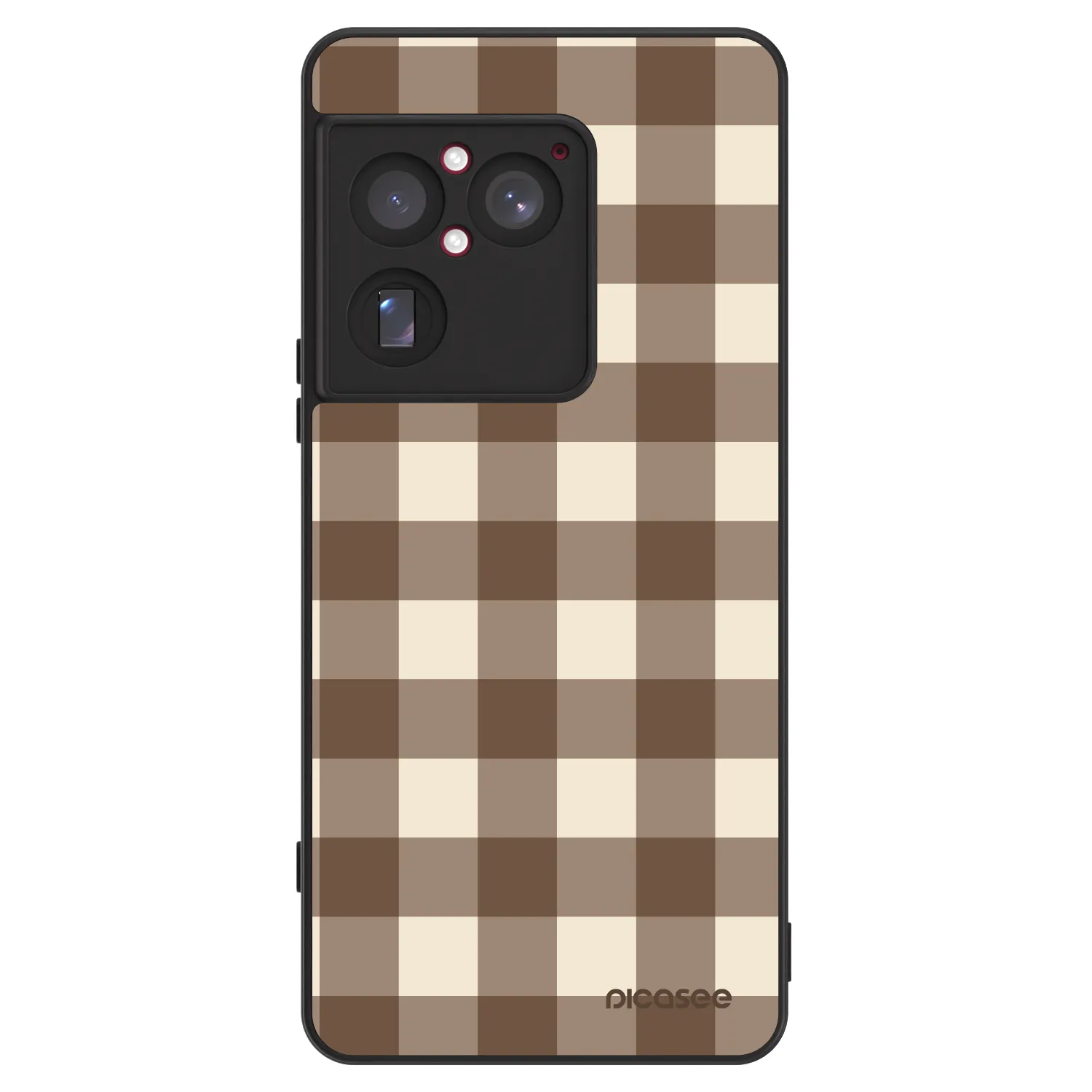 Picasee ULTIMATE CASE für Sony Xperia 1 VIII 5G - Brown grid