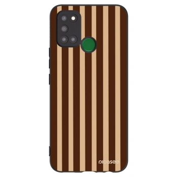 Hülle für Realme 7i - Brown lines