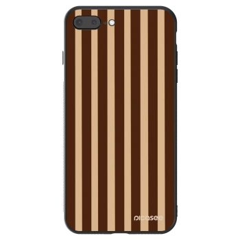 Hülle für Apple iPhone 7 Plus - Brown lines